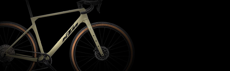 KTM Gravelator Pro in green matt . 2026 Gravelbike