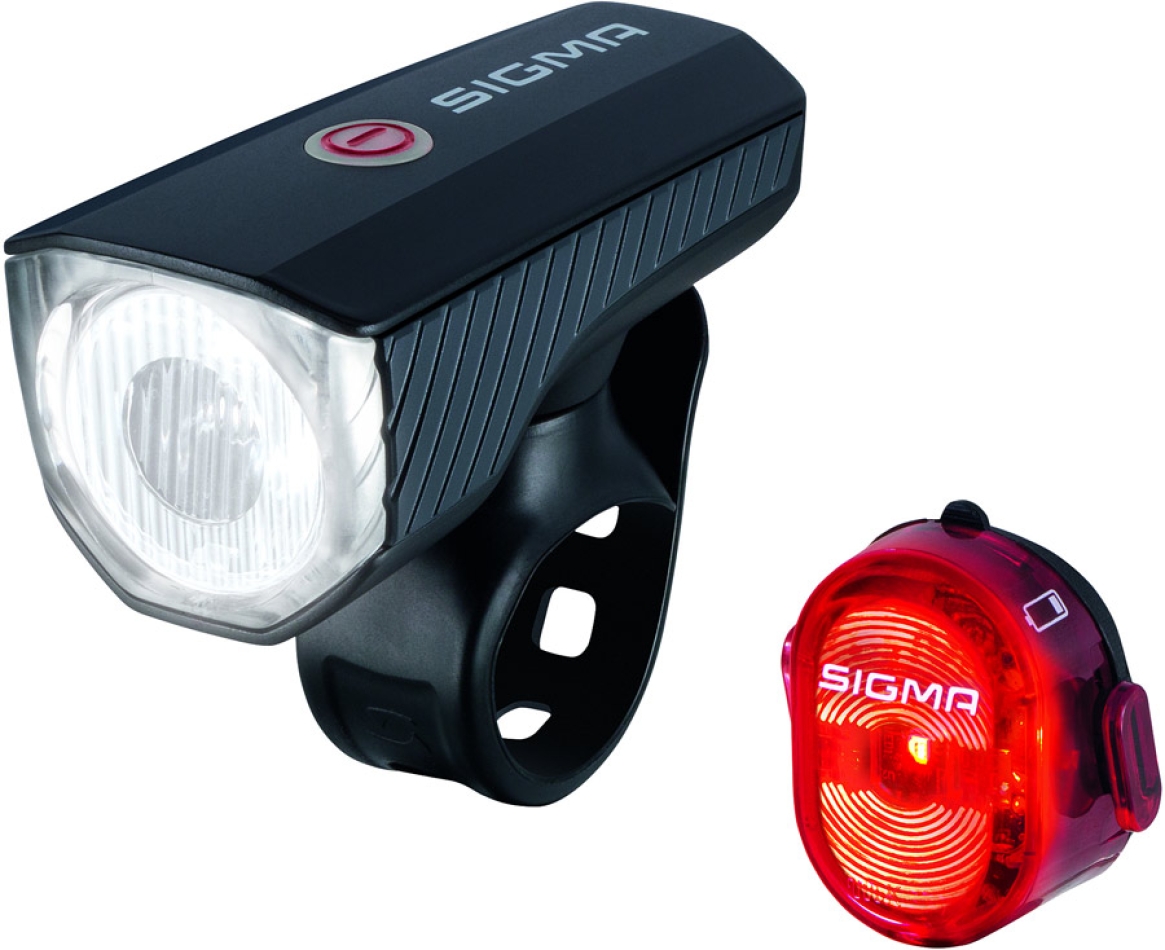 Sigma Aura USB 40 LUX LED + Nugget II Rücklicht Set