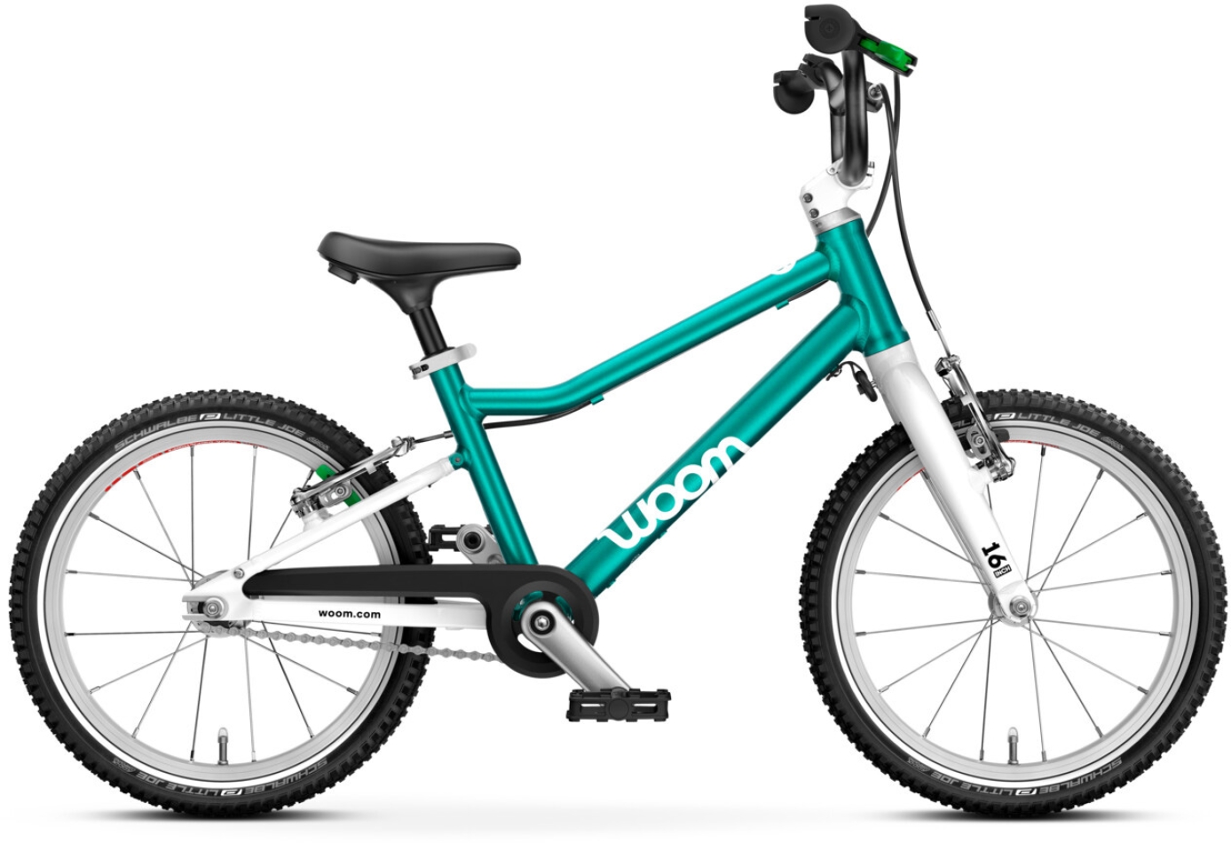 Woom GO 3 - 16 Zoll turquoise . 2025