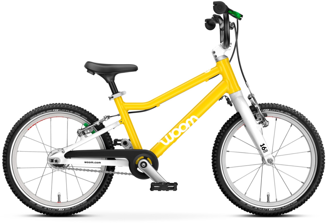 Woom GO 3 automagic - 16 Zoll yellow . 2025