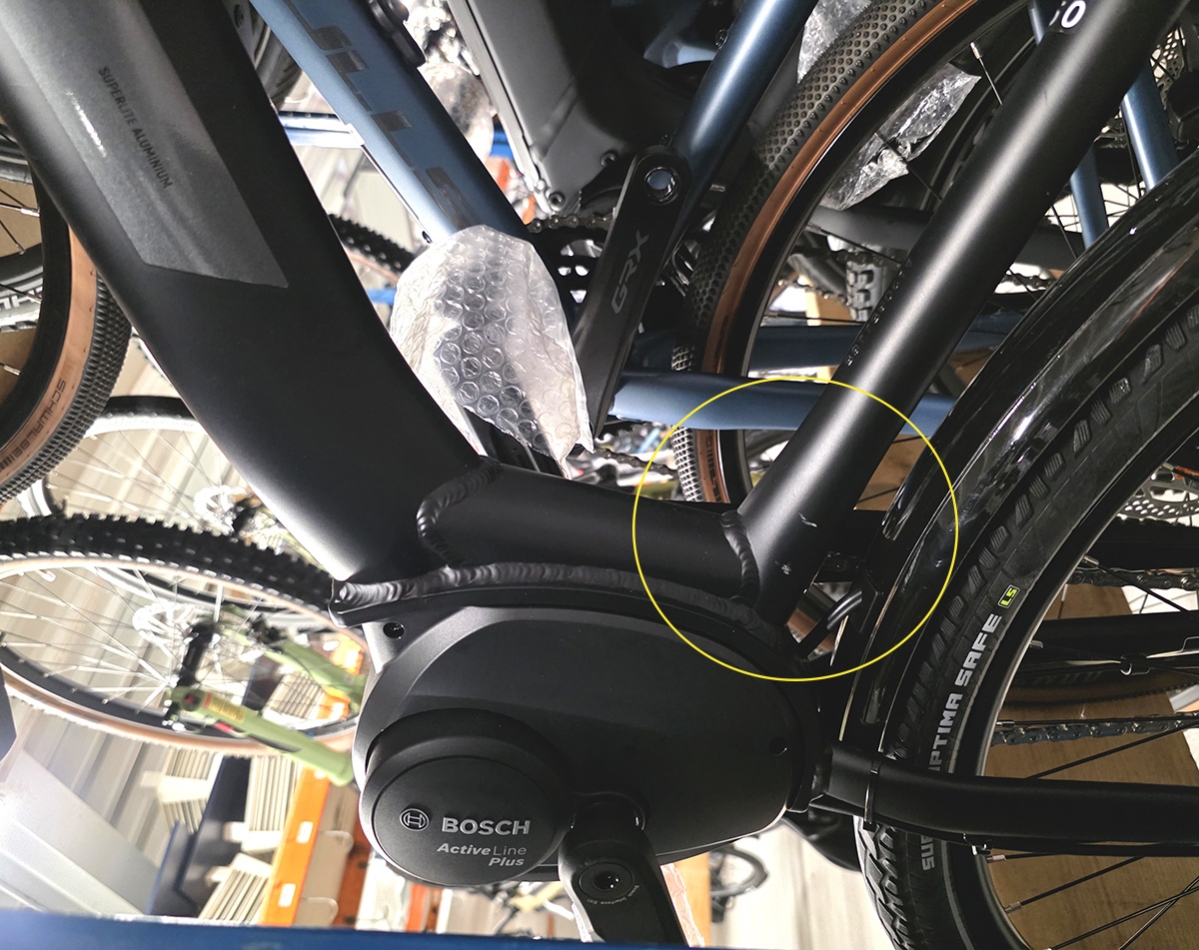 B-Ware | Pegasus Solero E8R Plus Wave schwarz 50 cm . 2024