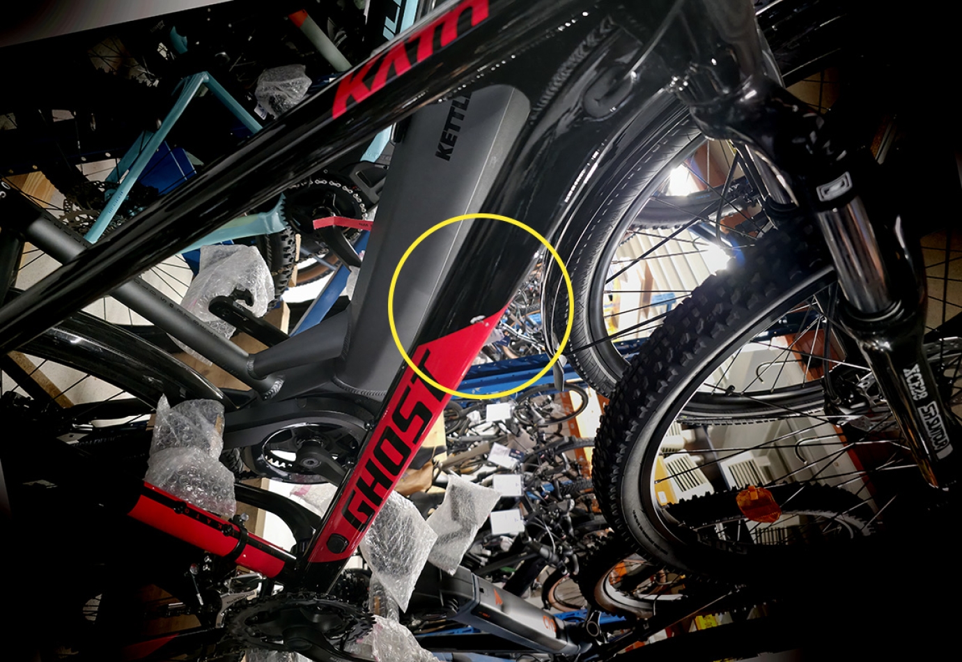 B-Ware | Ghost Kato 29 schwarz | 52 cm