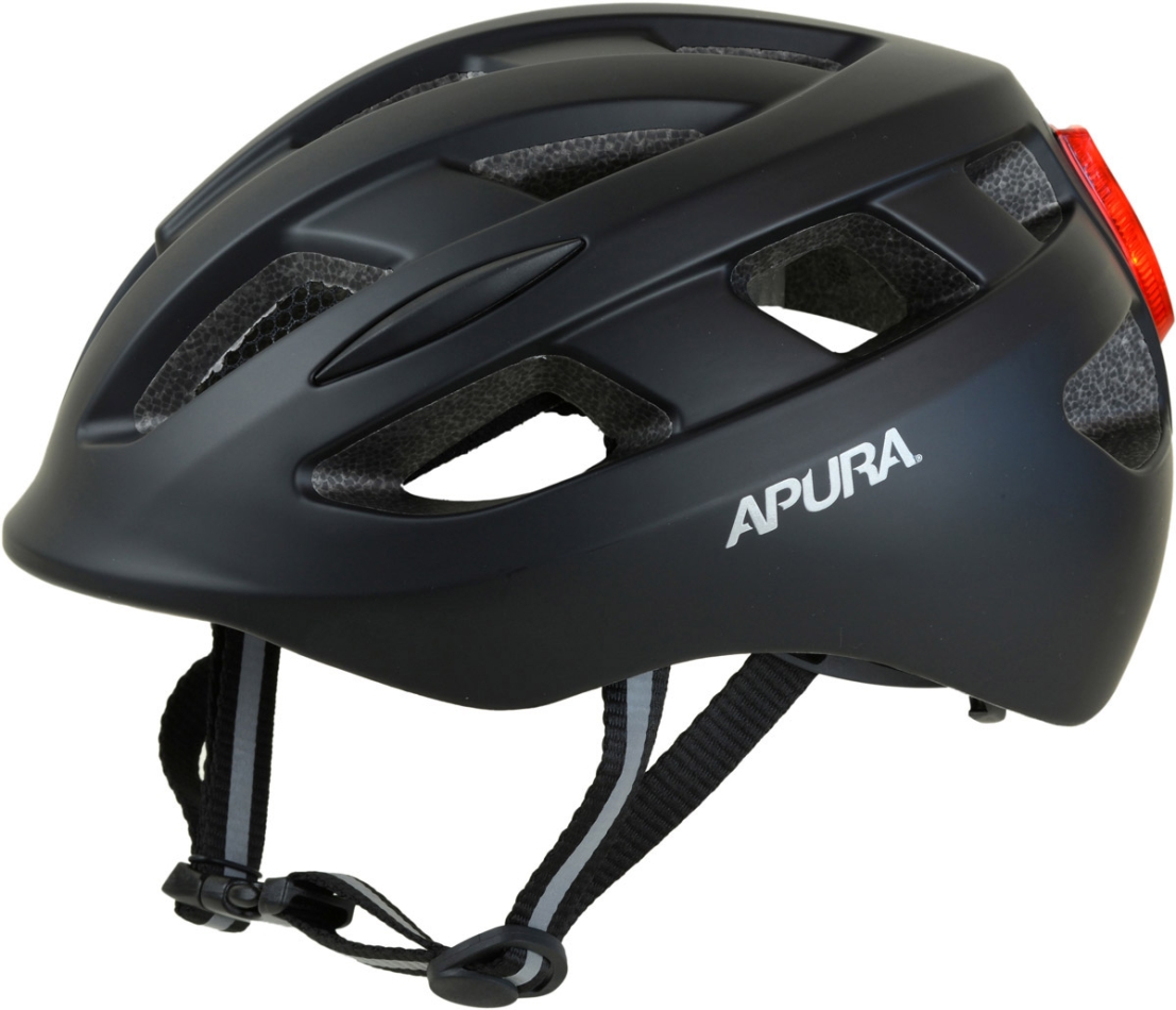 Apura Copenhagen Fahrradhelm schwarz