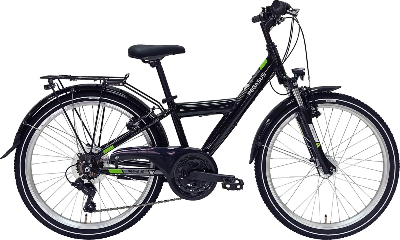 Pegasus Avanti 18 schwarz Y-Rahmen 24 Zoll