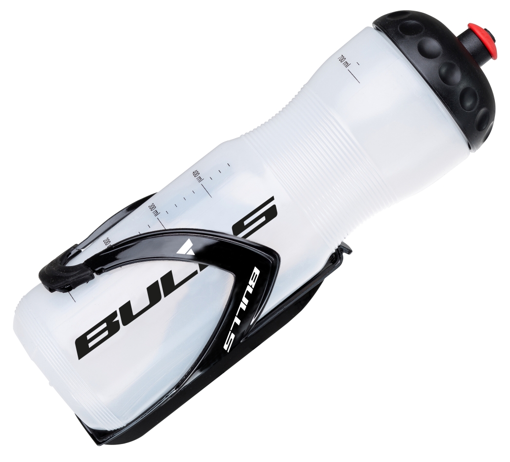 Bulls Flaschenhalter und Flasche