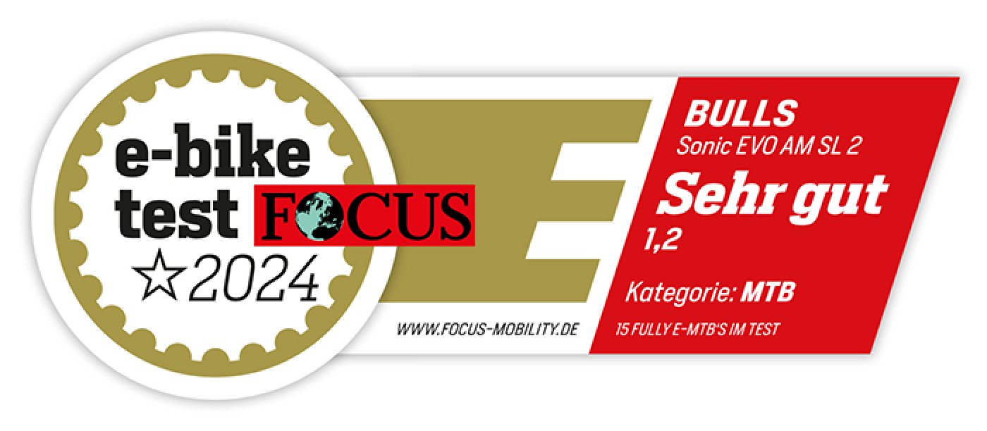 Bulls Sonic EVO Am SL 2 Focus Testsiegel