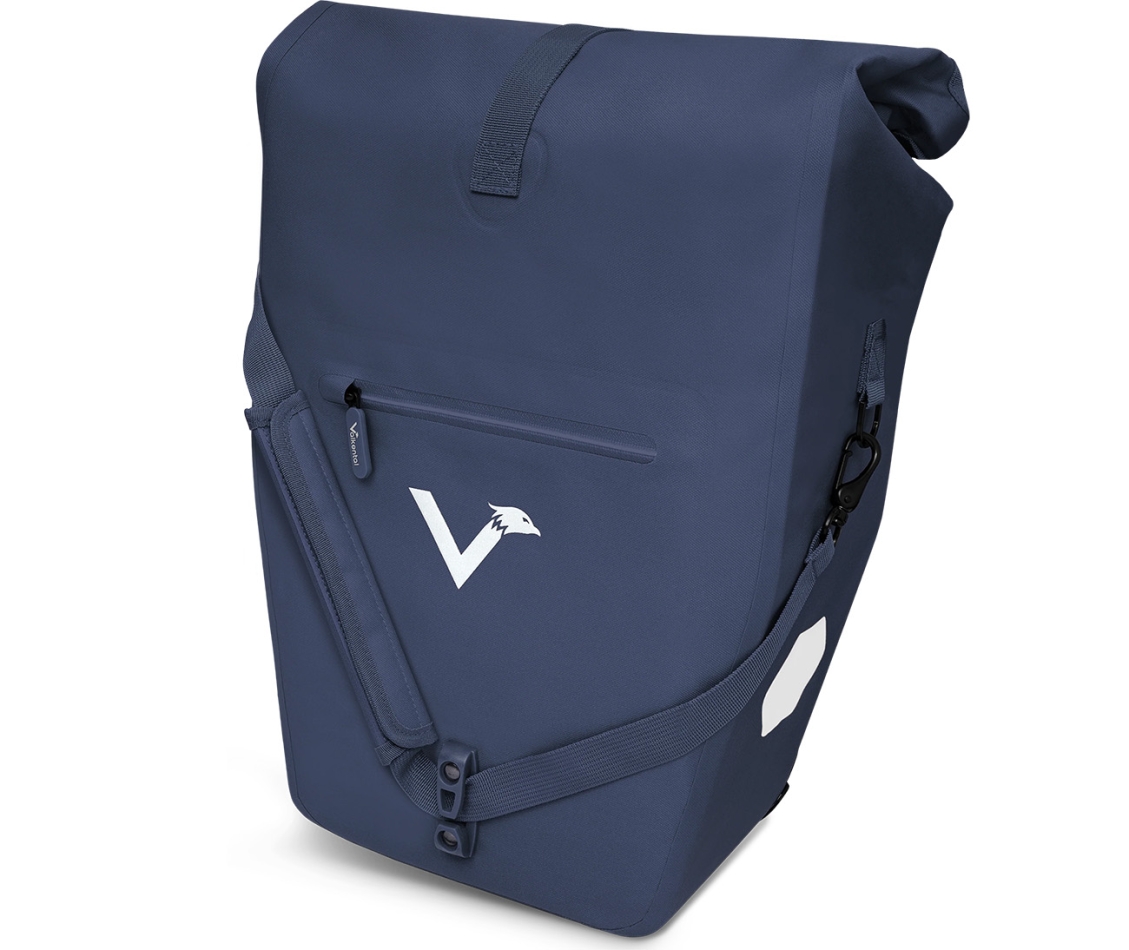 Valkental ValkOcean - Praktische & schicke 2in1 Gepäckträgertasche