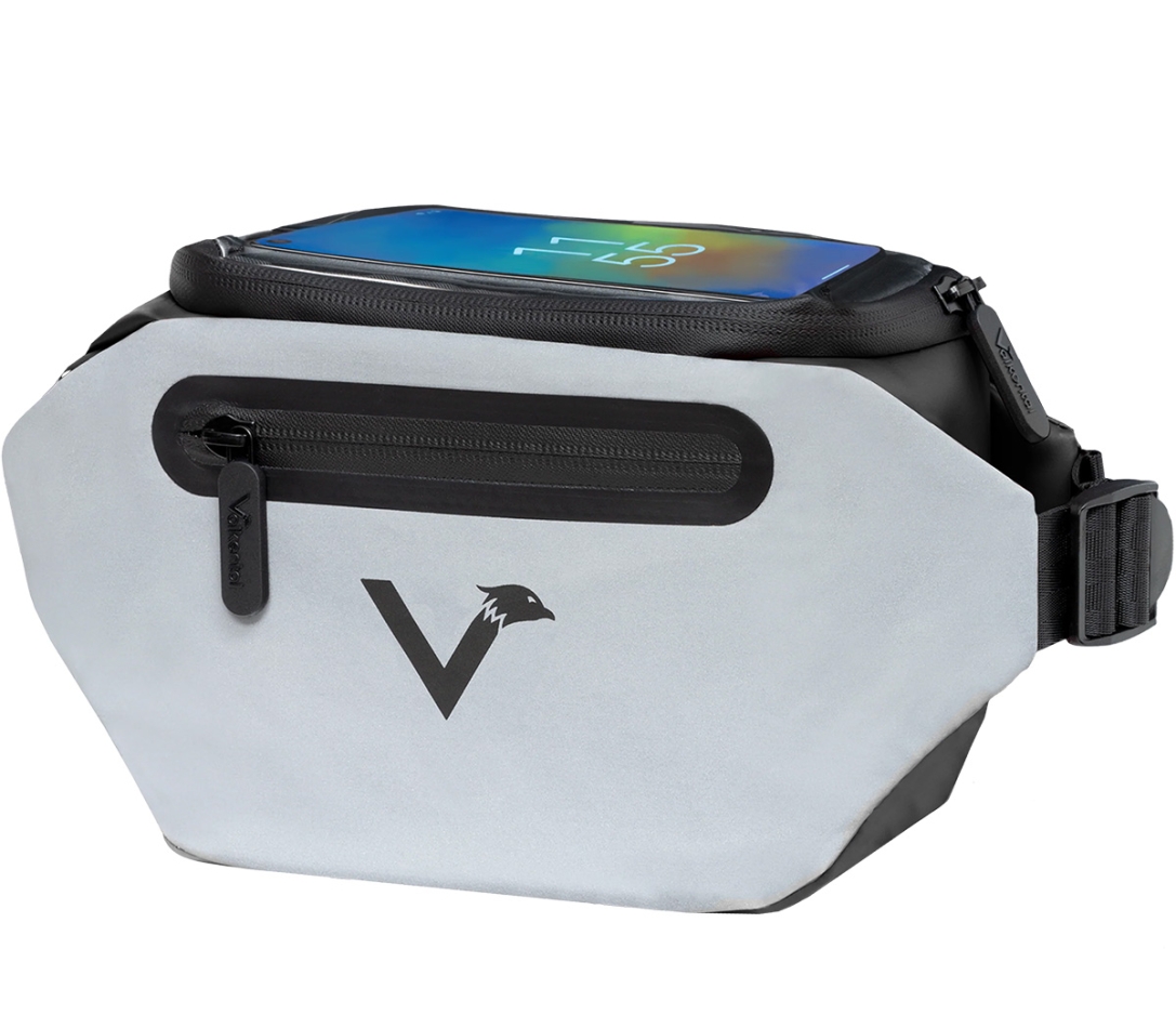 Valkental 3in1 City Bag - Multifunktionale & reflektierende Lenkertasche