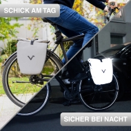 Mobile Preview: Valkental ValkBasic 20L - große & wasserdichte Gepäckträgertasche