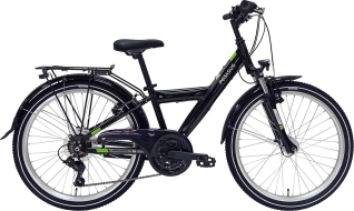 Pegasus Avanti 18 schwarz Y-Rahmen 24 Zoll