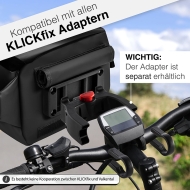 Mobile Preview: Valkental 3in1 City Bag - Multifunktionale & reflektierende Lenkertasche