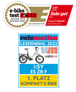 Mobile Preview: i:SY E5 ZR F velomotion Siegel