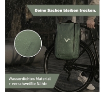 Mobile Preview: Valkental UrbanX - Fahrradtasche & Rucksack kombiniert